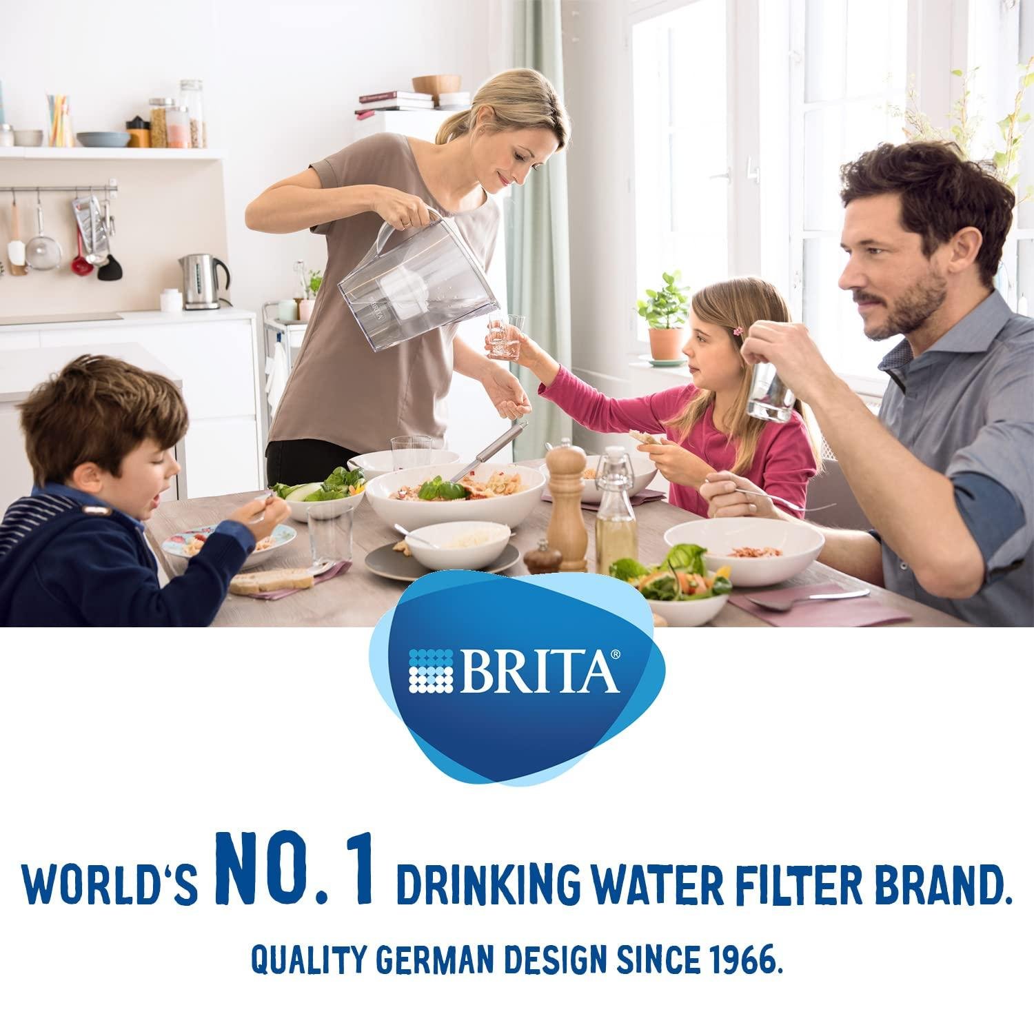 Maxtra+ Water Filter Cartridges, White, Pack of 6 (UK Version)