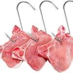 Limitless Stainless Steel Pointed S Hook Clothes Bags Towels Plants Hanging Rack Multi-function Kitchen Bedroom Railing S Hanger Hook, 10 Pieces (Pointed S Hook)