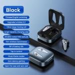 Remax Mena Ultra-Thin Metal True Wireless Stereo Music Headset, Play time 6-8 Hours, Transmission Distance 15m, Charging Time 1.5 Hours (Black)