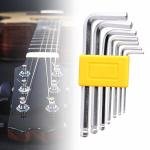 Limitless LC boutique hexagon socket, Durability, and Comfort in Every Turn, Hex Key Wrench Set for Furniture Assembly, Bicycle Maintenance, Household (Silver-5-Pack.)