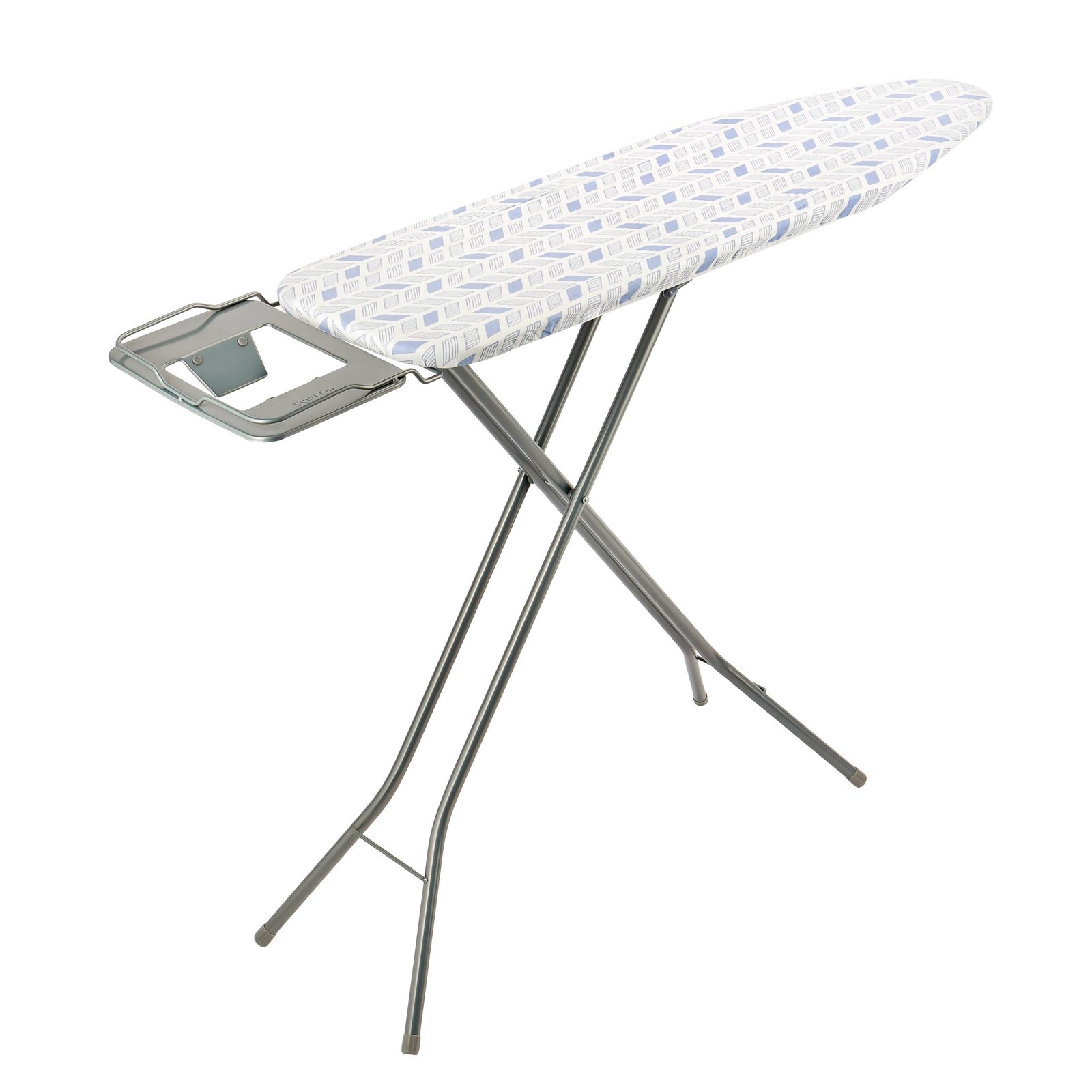 110x34 cm Ironing Board Ironing Table assorted color with Powder Coated Carbon Steel Iron Table with Adjustable Height Mechanism Heat Resistant Cotton Cover