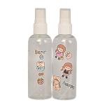 Limitless 4PC Cartoon Small Spray Bottle Reusable Spray Bottle Refillable Spray Bottle Leak-Proof, Perfect For Travel, Makeup, And Pet Care Travel Liquid (Transparent)