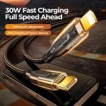 USB C Cable 30W 1.2M, Type C to C, Fast Charging, Compatible with Galaxy & iPhones