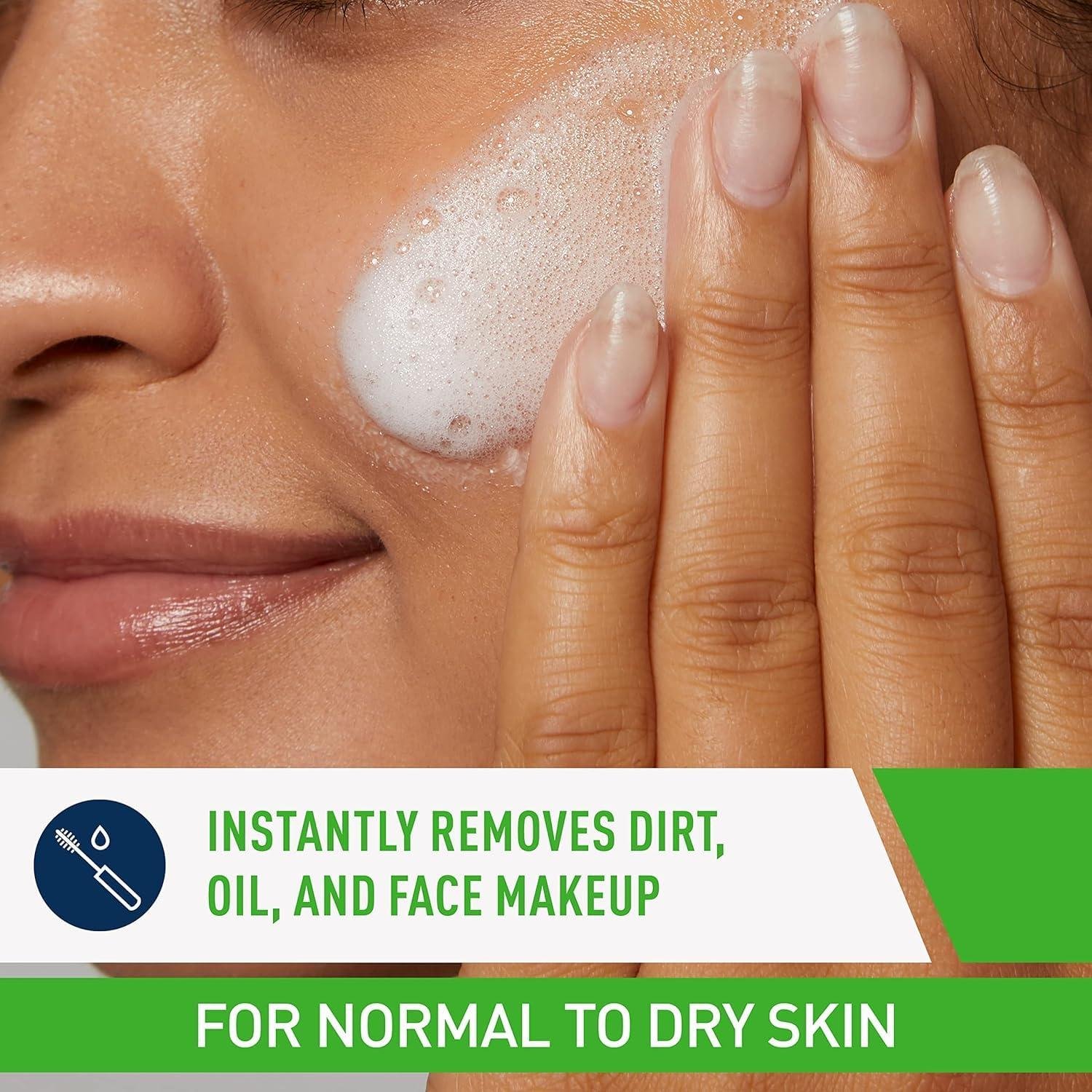 Cerave Hydrating Cleanser Cream-To-Foam 12oz Pump
