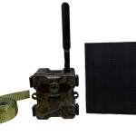 Technaxx 4G Wildcam TX-189 + 5W Solar Panel - 4MP FullHD Video Resolution, PIR Motion Detection up to 12m, 18000 mAh Battery Powered, Night Vision, 4G Mobile Network Connection, Viewing Angle 100°