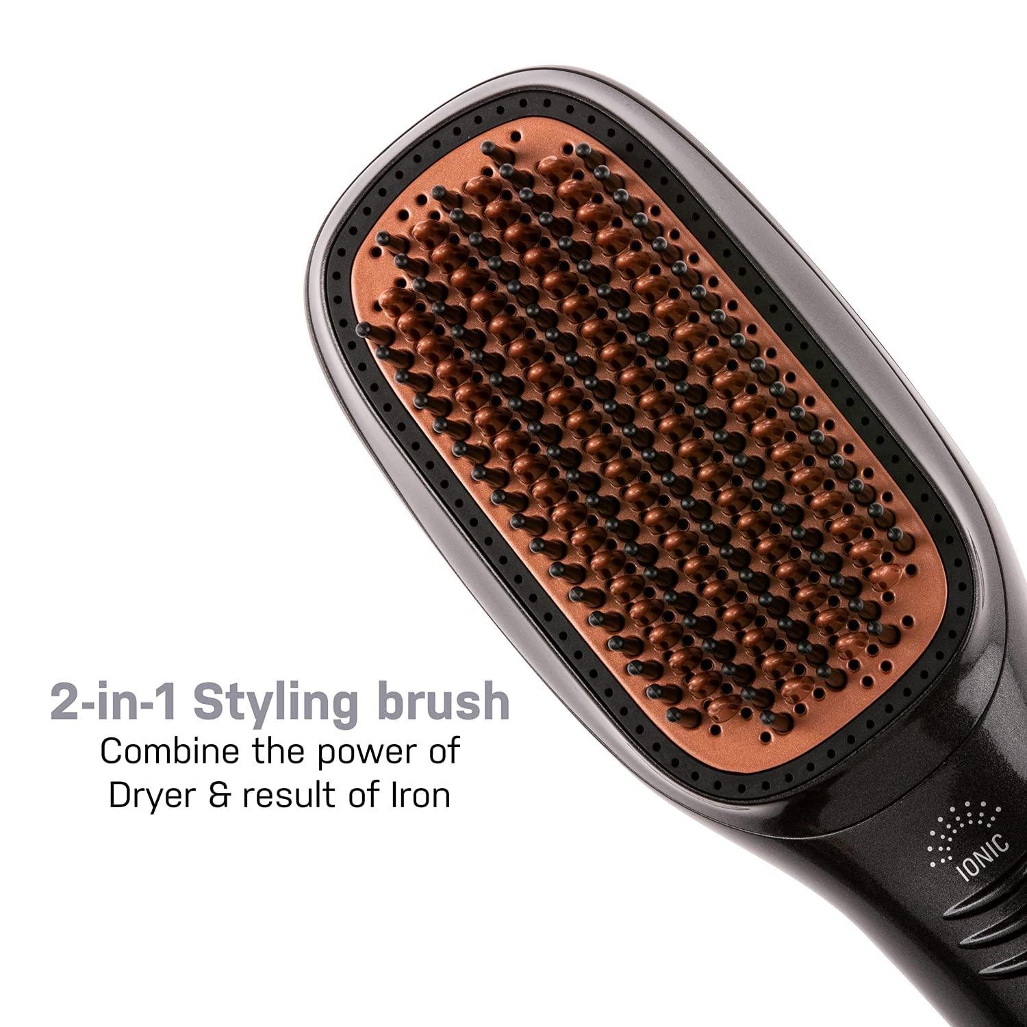 JOY Professional 2 in 1 Styling Brush Hair Dryer Brush Easy to Use, Quality materials