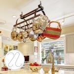 Limitless 10 Pieces Stainless Steel Flat S Hook Clothes Bags Towels Plants Hanging Rack Multi-function Kitchen Bedroom Railing S Hanger Hook, (Flat S Hook)