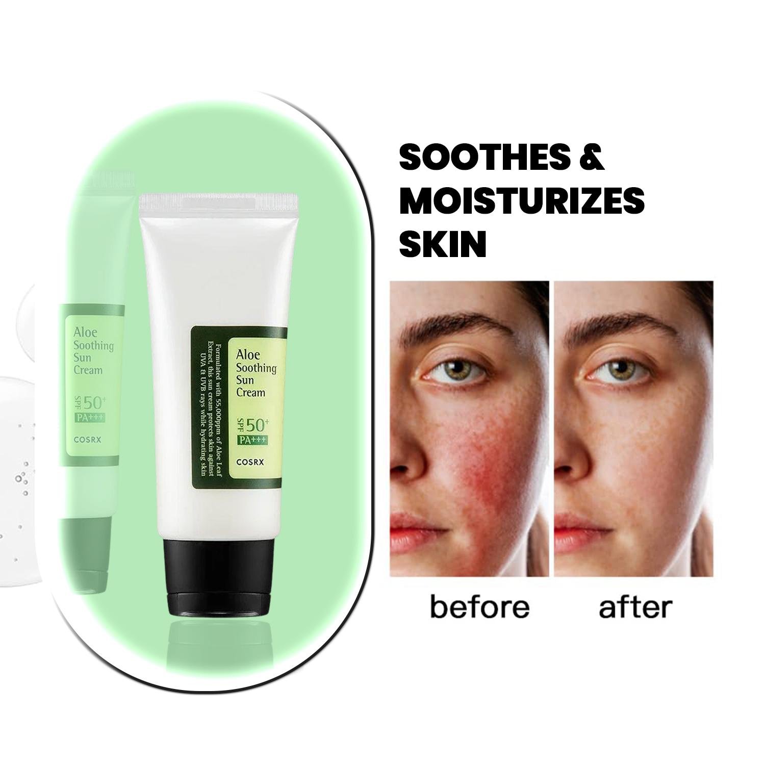 COSRX Aloe Soothing Sun Cream 50ml