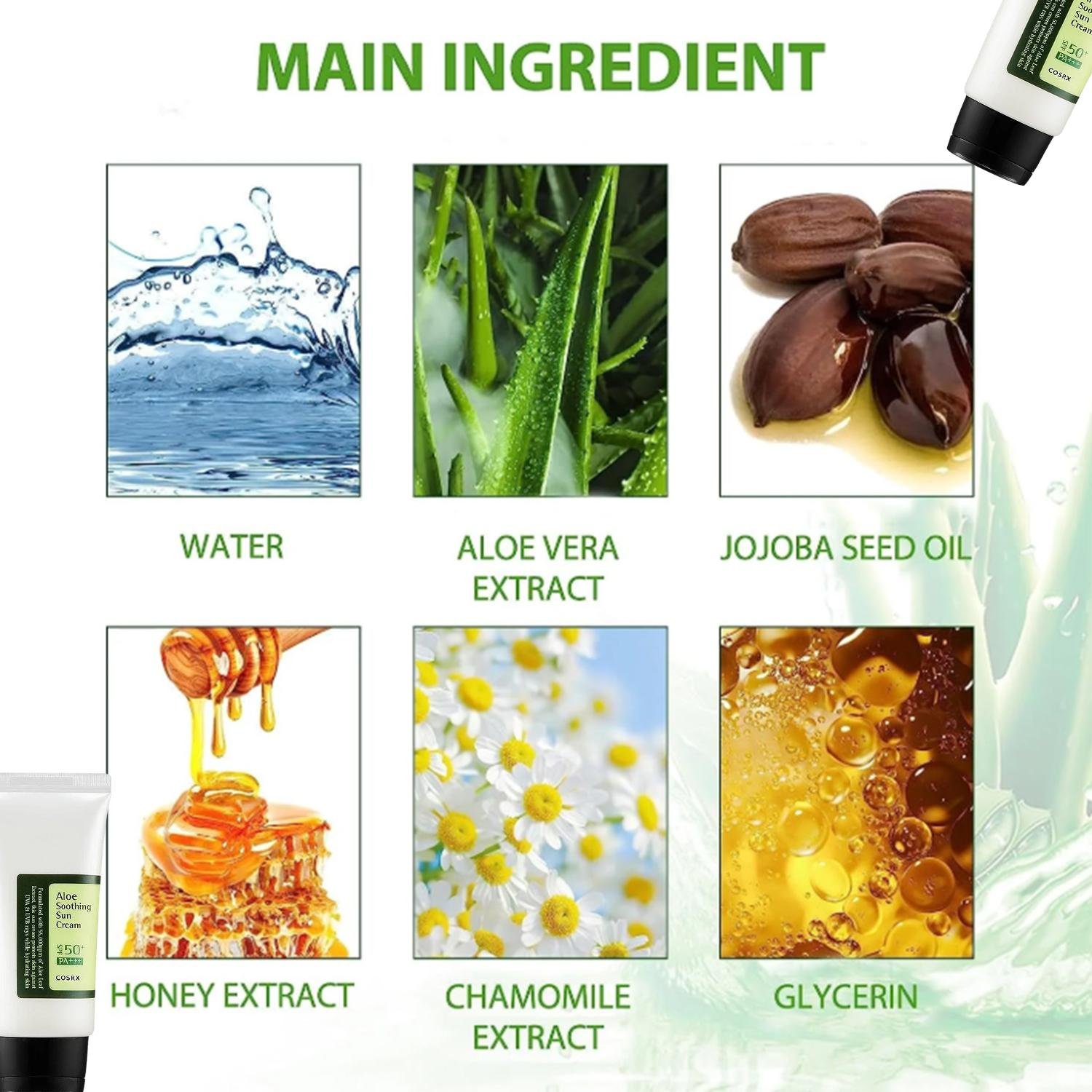 COSRX Aloe Soothing Sun Cream 50ml