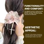 Limitless Bagged Traditional Chinese Style Ribbon Hair Ties, Long Tail Ponytail