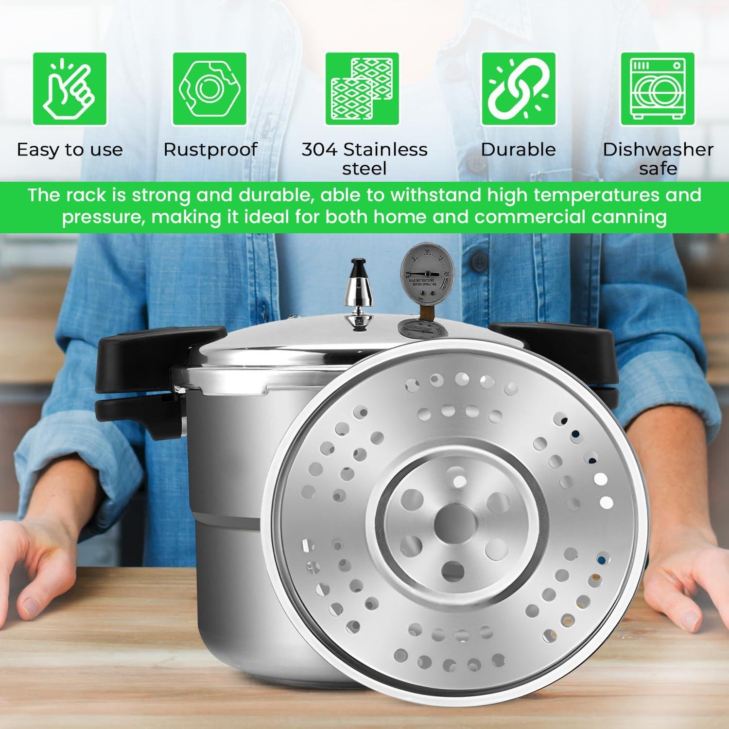 Limitless Stainless Steel Canning Rack – Durable and Rust-Resistant Rack