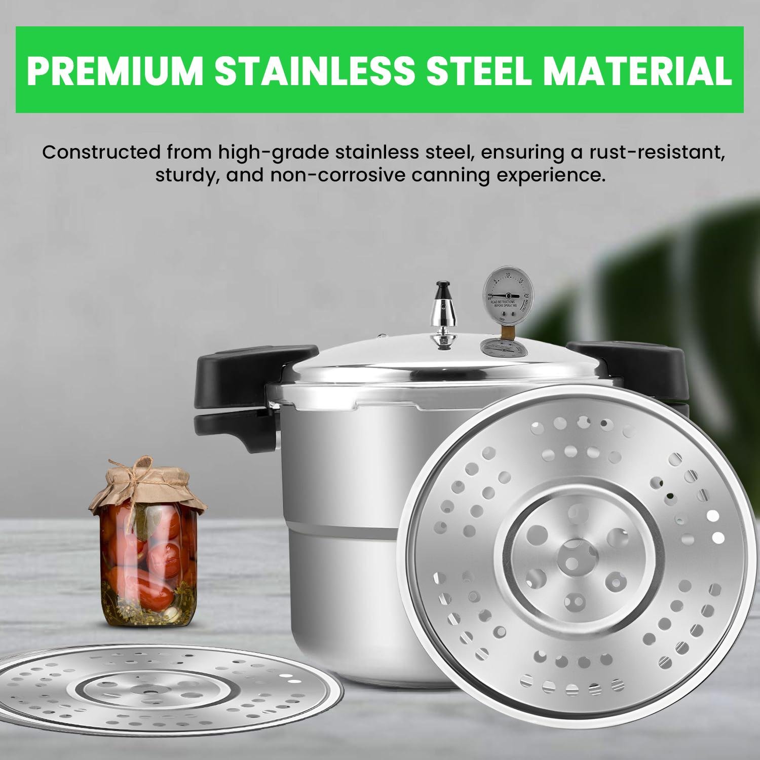 Limitless Stainless Steel Canning Rack – Durable and Rust-Resistant Rack
