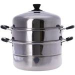 Limitless 3-Layer Stainless Steel Steamer Pot 30cm,900ml